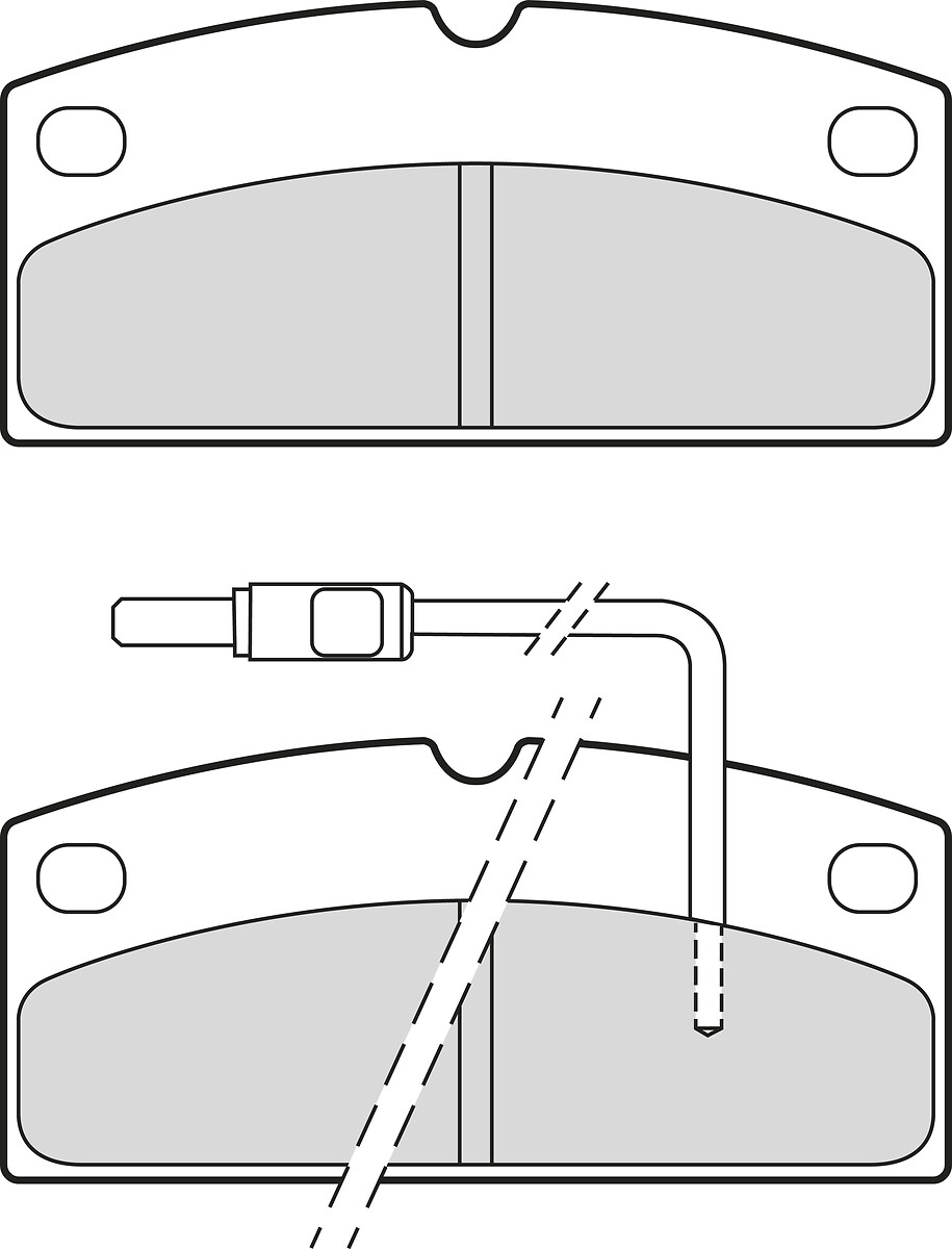 BRAKE PADS AIXAM 500 II FR